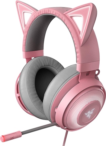 Razer Kraken Kitty USB Gaming Headset with Chroma Lighting Pink B